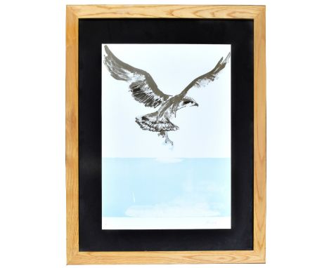 DAME ELISABETH JEAN FRINK CH DBE RA (1930-1993); a signed limited edition coloured lithograph, 'Osprey', 109/150, bearing bli