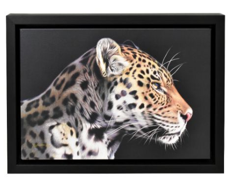 DARRYN EGGLETON; a signed limited edition print, 'The Wild Side I', signed lower left, 107/105, 51 x 36cm, framed. (D)Additio