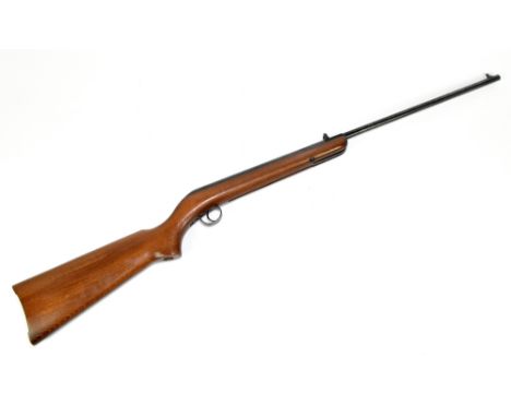 BSA; a Cadet-Major .177 air rifle, length 108cm.Additional InformationThe rifle is in working order, light wear throughout.