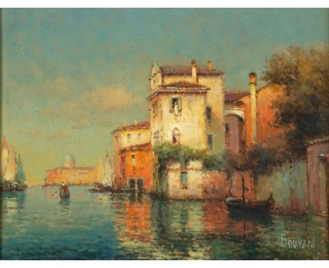 Noel Georges Bouvard (French, 1912-1975)A Venetian viewsigned 'Bouvard' (lower right)oil on canvas27.5 x 35cmARRCondition rep