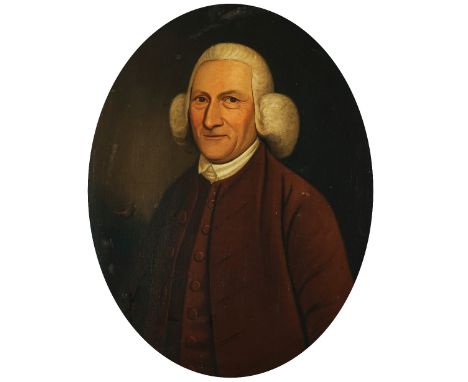 English School, 18th CenturyPortrait of a gentlemanoil on canvas72 x 58cmCanvas relined.  Scattered craquelure to paint surfa