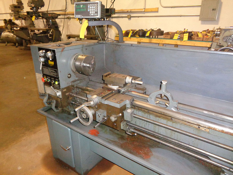 2007 ENCO 13'' X 40'' LATHE; MODEL 5102585, S/N 67838 WITH ACURITE