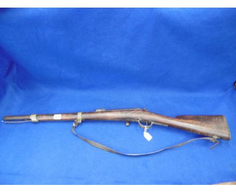 A FRENCH BOLT ACTION RIFLE. MAKER MANUFACTURE D'ARMES 