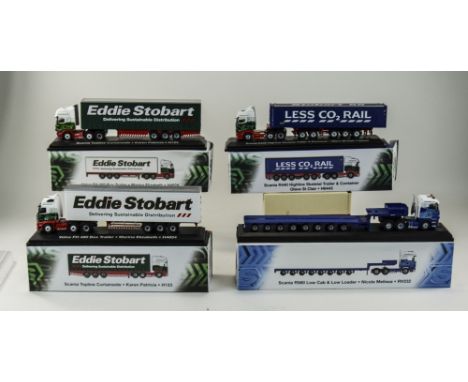 Eddie Stobart Atlas - Special Edition 1.76 Scale Die Cast Models, All Boxed with Certificates ( 4) In Total. Comprises 1/ Sca