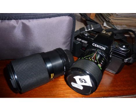 Centon DF300 camera & spare lens