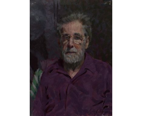 DAVID WILSON (1919-2013) Nineteen portraits, to include a self portrait, oil on canvas At present there is no condition repor