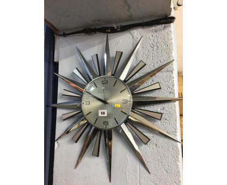 A Metamac Sunburst clock