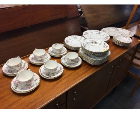 Forty nine pieces of Royal Worcester 'Dunrobin'