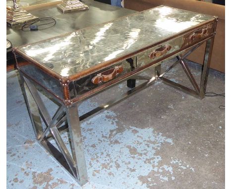 ANDREW MARTIN DE GAMA DESK, 151cm x 61cm x 81cm. (slight faults)