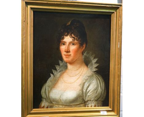 Rincklake, Johann Christoph, 1764 Harsewinkel - 19 Juni 1813 Münster: Porträt der Maria Josefina Hassenkamp, geb. Kuhlmann,um