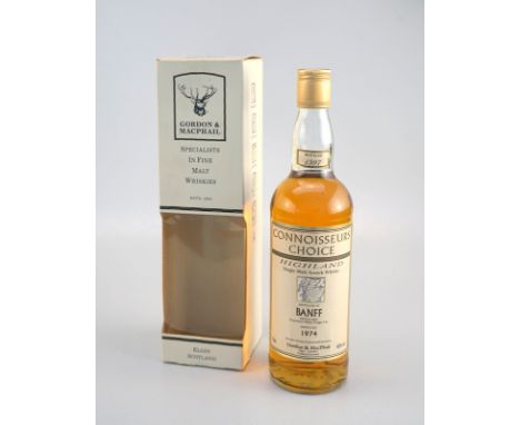 Banff -Highland von 1974 23 Jahre Fassreife single MaltScotch Whisky, Destiliert  1974 -abgefüllt 1997 . 23 Jhre im Fass  ung