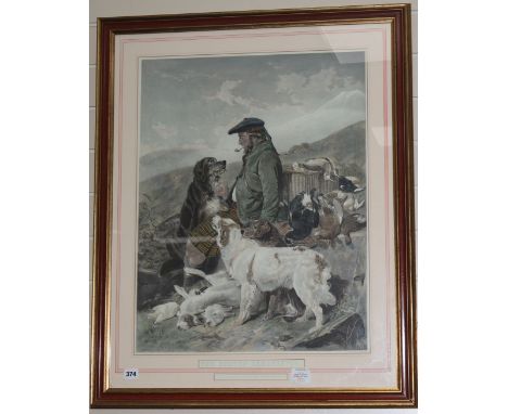 A pair of prints: The English and The Scotch Gamekeepers