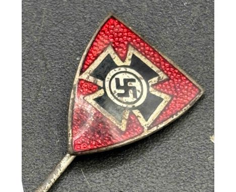 Enamel decorated stick pin