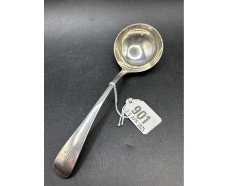 George III OE pattern sauce ladle, London 1784 by GG, 50gms