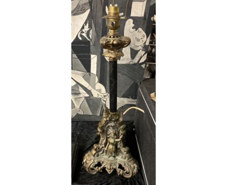 DECORATIVE BRASS/BRONZE LAMP 48CMS (H) APPROX