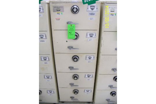 Mosler Safe Gsa Level 5 5 Drawer 502550 Combo