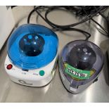 Lot of 2 Mini Centrifuges