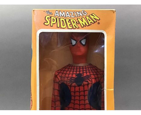 BURBANK TOYS, THE AMAZING SPIDER-MAN 12 1/2" ACTION FIGURE CIRCA 1977 boxed