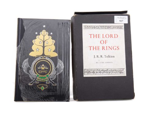 TOLKIEN, J.R.R. (1892-1973), THE LORD OF THE RINGS  DE LUXE HARDBACK EDITION pub. George Allen & Unwin Ltd, London 1974, four