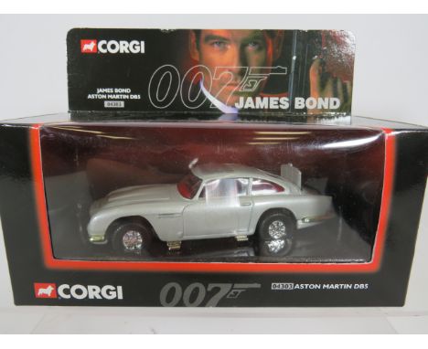 Corgi Die Cast model of a James Bond DB5 Aston Martin. Boxed and as new. See photos. 