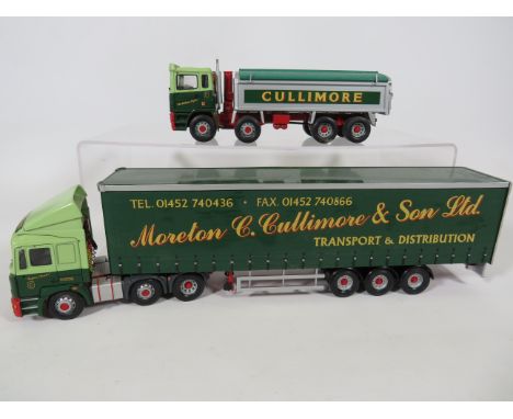 Corgi Ltd edition two piece truck and trailer sets die cast models.  1:50 scale. Ex display condition. See photos. 