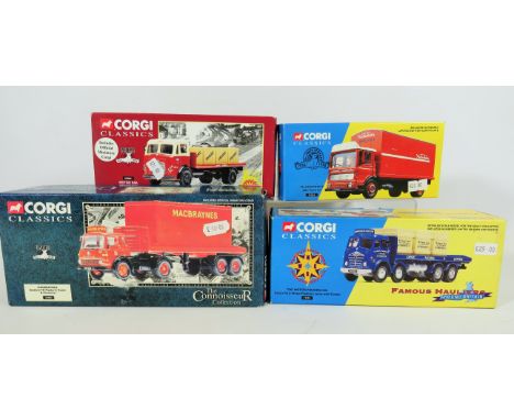 Corgi Classics 1:50 Scale Die Cast models of Trucks and Tankers. Boxed and in Ex Display condition.  See photos. 