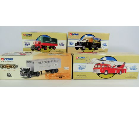 Corgi Classics 1:50 Scale Die Cast models of Trucks and Tankers. Boxed and in Ex Display condition.  See photos. 