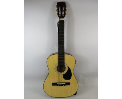 Burswood Accoustic Guitar. Model JC3.  Comes with good soft carry case. All in excellent condition. See photos. 
