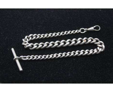 An Antique Silver Albert Chain (52g) 204376