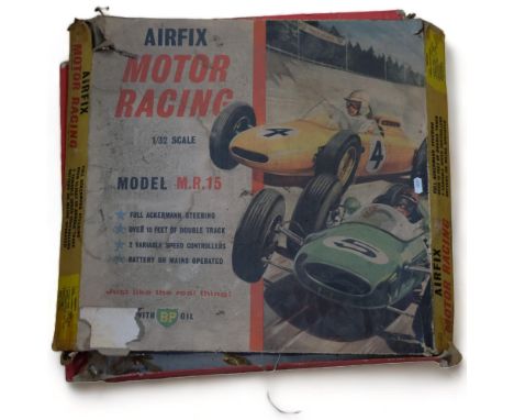 AIRFIX - a model M.R.15 1/32 scale motor racing set, appears complete and in original box 