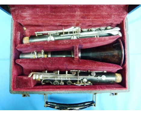 A Clarinet by Boosey & Hawkes, London, in fitted case