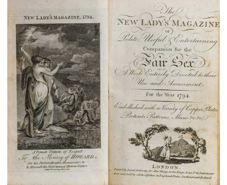 New Lady's Magazine. The New Lady's Magazine; or, Polite, Useful, and Entertaining Monthly Companion for the Fair Sex, London
