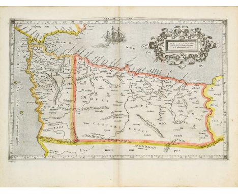 Bertius (Petrus). Three Ptolemaic maps from Theatrum Geographiae Veteris, [Amsterdam: Isaac Elzevir &amp; Jodocus Hondius, 16