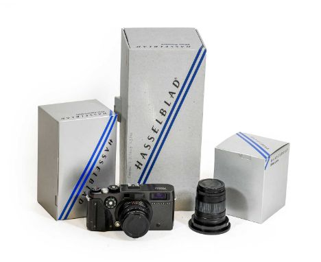 Hasselblad Xpan Standard Kit, consisting of camera body no.11EE16006 with 4/45 and 4/90 lenses and various paperwork includin
