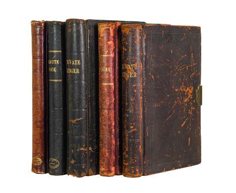 Engineering. Set of manuscript ledgers and minute-books kept by Crofts Engineers of Thornbury, Bradford, 1908-c.1950. 5 volum