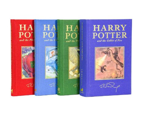 Rowling (J. K., 1965-). Harry Potter and the Philosopher's Stone; The Chamber of Secrets; The Prisoner of Azkaban; The Goblet