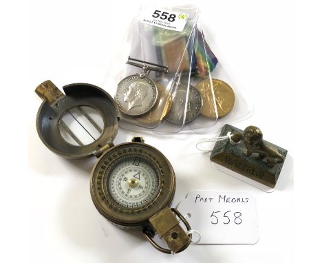 WW1 RAF &amp; Royal Engineer  Medal Pairs.  Comprising: British War Medal, Victory Medal, awarded to “323610 PNR F BYCROFT RE