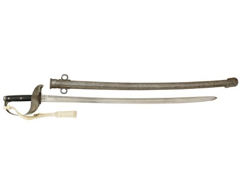 Dragoons / Sussex Yeomanry Boer War 1899 Pattern Cavalry Sword A good example, bearing issue stamps to the hilt and scabbard 