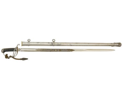 British 1821 Light Cavalry Pattern Sword by Wilkinson of London.  A very good example with a straight 35 inch blade, with etc