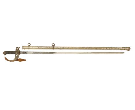 Victorian Scots Guards Officer’s Levee Pattern Sword by Wilkinson of London.  A scarce example of the regulation pattern with