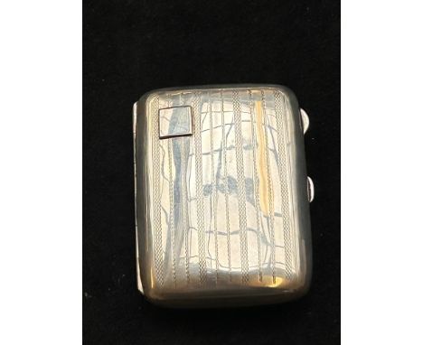 Silver cigarette case 