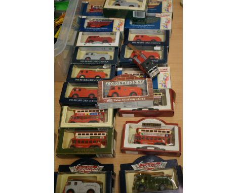 Collection of model vehicles to include Vanguards 