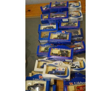 Collection of model vehicles mainly lifeboat related