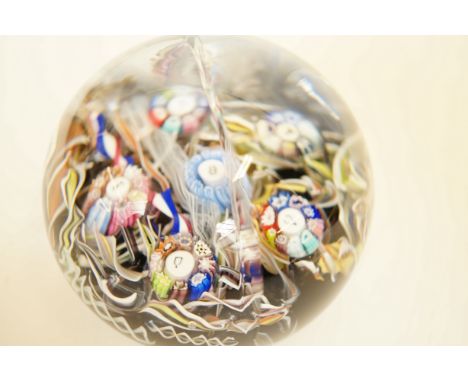 Caithness limited edition milliefiori paperweight 