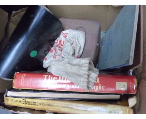 Quantity of assorted items including Magic books