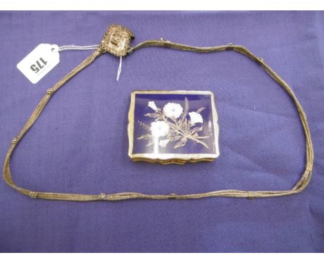 WHITE METAL WAIST BELT PLUS COMPACT