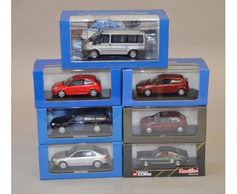 Seven diecast model vehicles including: Corgi; Minichamps; Paul's Model Art. All boxed, G-VG (7)