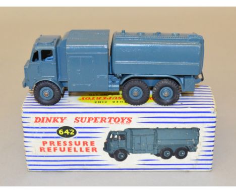 Dinky Toys No.642 Pressure Refueller VG paint loss to front bumper, small paint chip to top of ladder. In G box