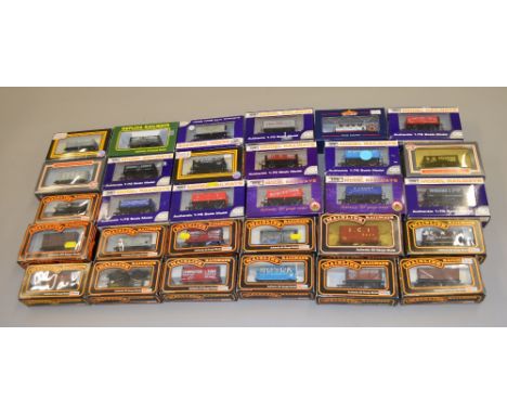 OO Gauge 30 x Boxed Wagons:- Includes Mainline, Dapol, Bachmann & Replica Railways wagons and tank wagons.