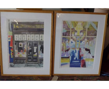 Glynn Boyd Harte (British, 1948-2003), 'Pollocks Theatrical Prints', lithograph, signed in pencil and numbered 9/150 in penci